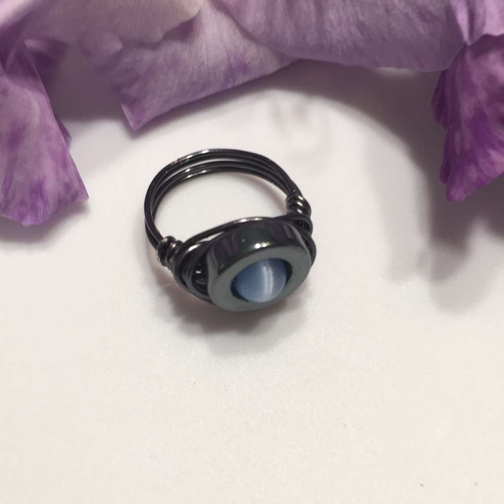 Wire Wrapped Ring .